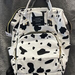 Black and White Backpack